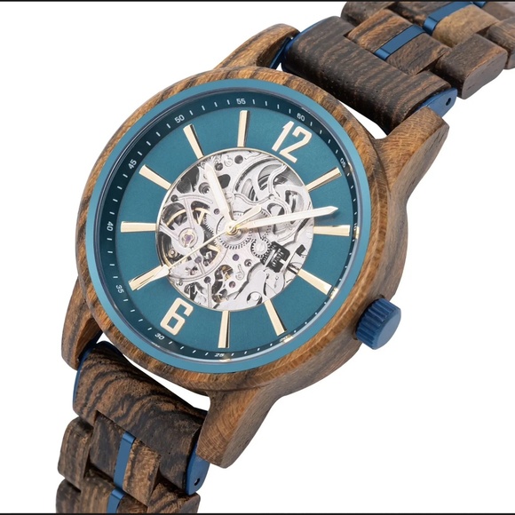 BOBO Bird - Luxury Handmade Compass Style Wood Automatic Mechanical Movement - Picture 5 of 14